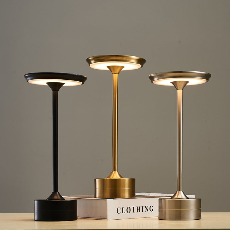 Lámpara de Mesa Recargable, Iluminación portátil, Lamparas LED inalámbricas, lámpara recargable USB portátil, lámpara de batería, Kaimok Design