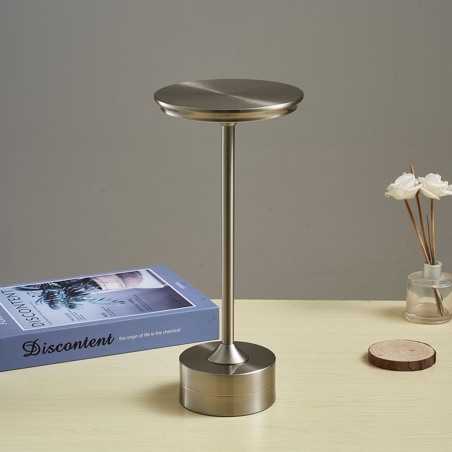 Lámpara de Mesa Recargable, Iluminación portátil, Lamparas LED inalámbricas, lámpara recargable USB portátil, lámpara de batería, Kaimok Design