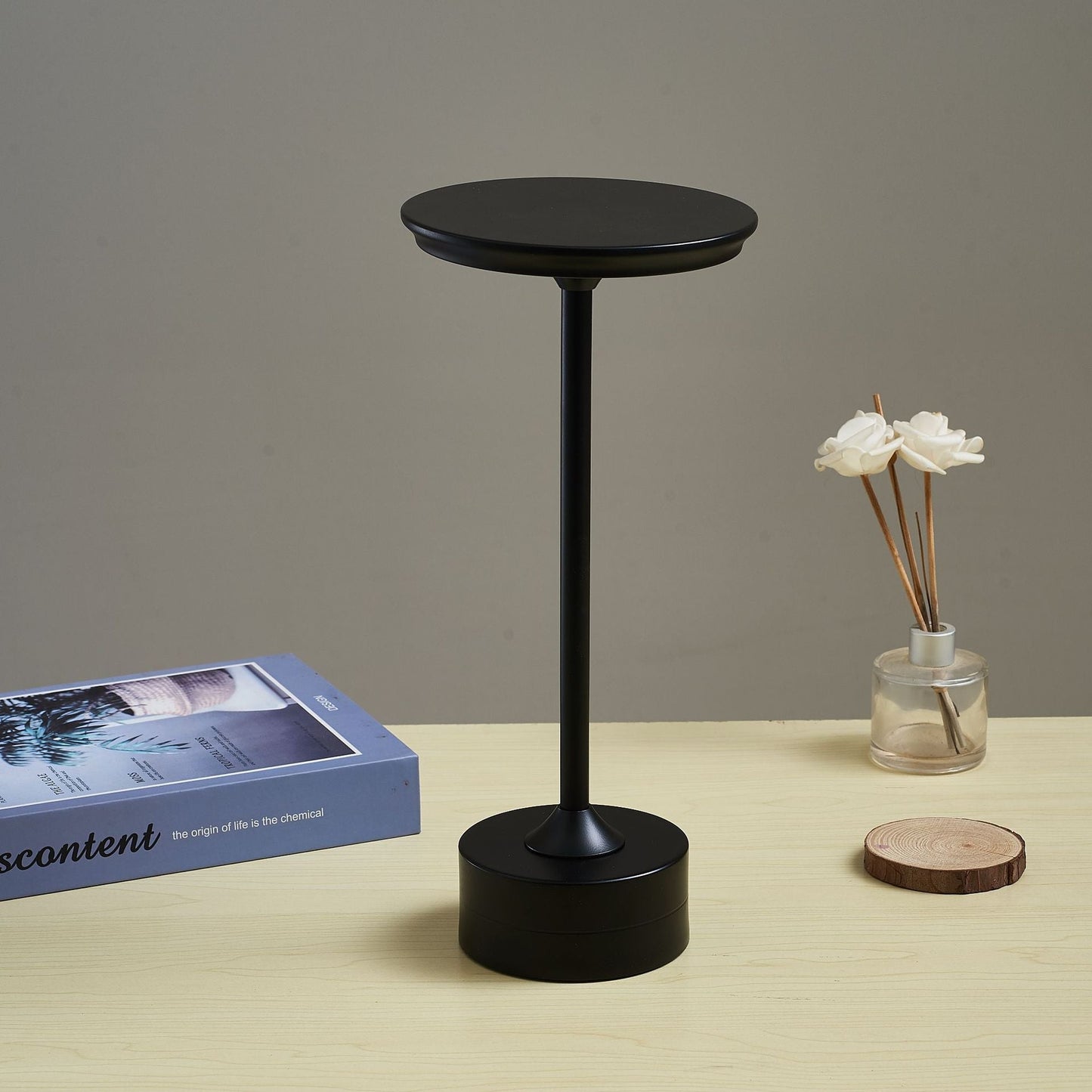 Lámpara de Mesa Recargable, Iluminación portátil, Lamparas LED inalámbricas, lámpara recargable USB portátil, lámpara de batería, Kaimok Design