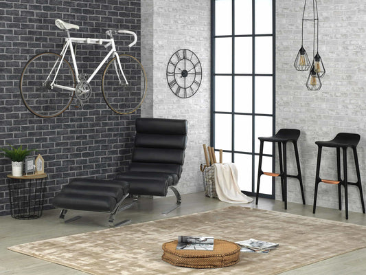 Soporte de bicicleta - Morgan stool - alfombra Basic Silk - Kaimok Design - Agrippa - Now Carpet