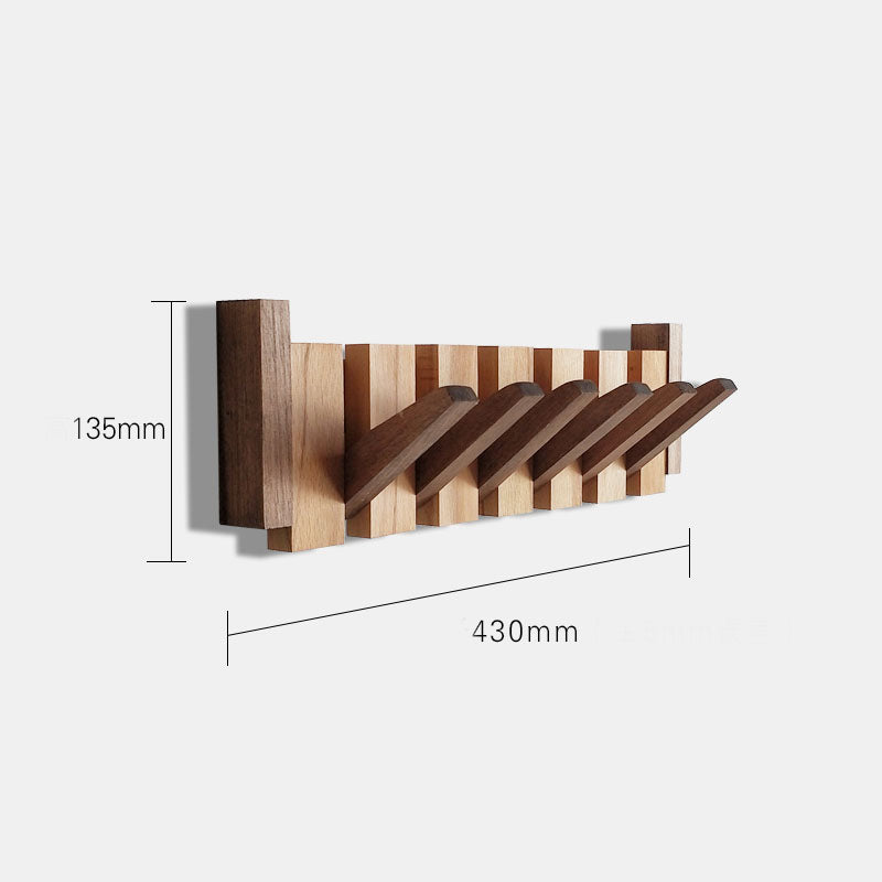 Perchero de pared, colgador de pared, Ganchos de madera, Perchero de madera, perchero para bolsos, Kaimok Design