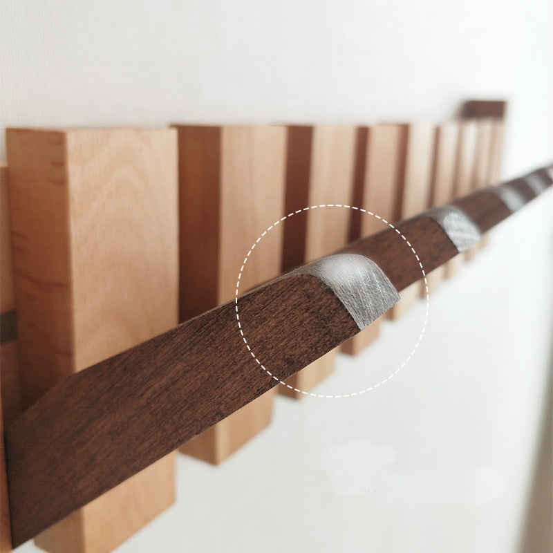 Perchero de pared, colgador de pared, Ganchos de madera, Perchero de madera, perchero para bolsos, Kaimok Design