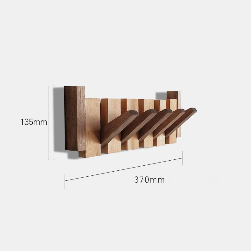 Perchero de pared, colgador de pared, Ganchos de madera, Perchero de madera, perchero para bolsos, Kaimok Design