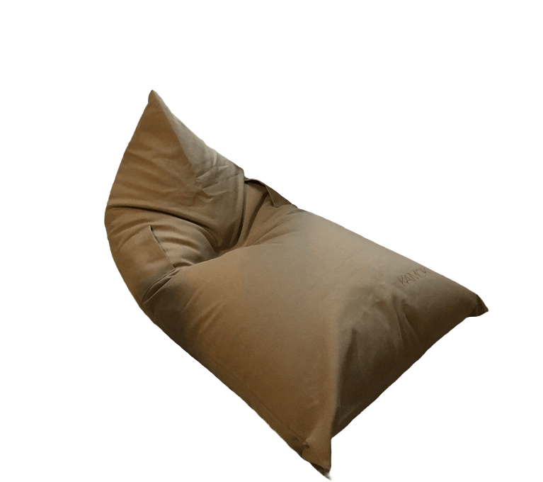 Pouf Nuvola - puf - bean bag - taupe - Kaimok Design