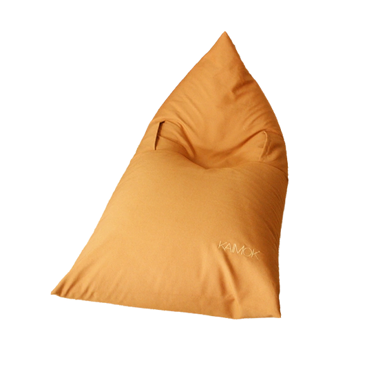 Pouf Nuvola - puf - beanbag chair- terracotta - Kaimok Design