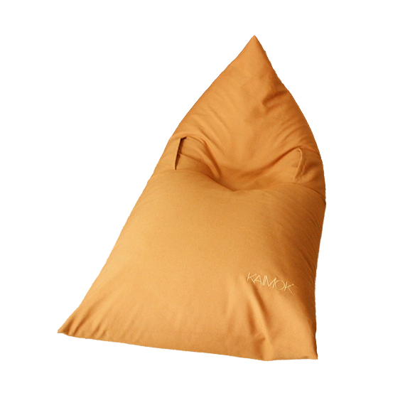 Pouf Nuvola - puf - beanbag chair- terracotta - Kaimok Design